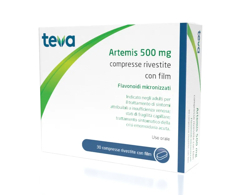 Artemis 500 mg Compresse Rivestite con Film 30 Compresse