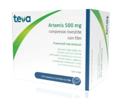 Artemis 500 mg Compresse Rivestite con Film 120 Compresse in Blister Pvc/al