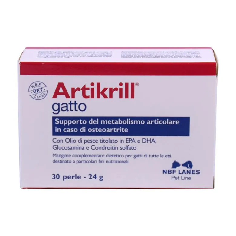 Artikrill gatto 30 perle