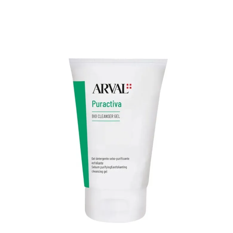 Arval Puractiva Bio Cleanser Gel Detergente Sebo-Purificante Esfoliante Viso 150ml