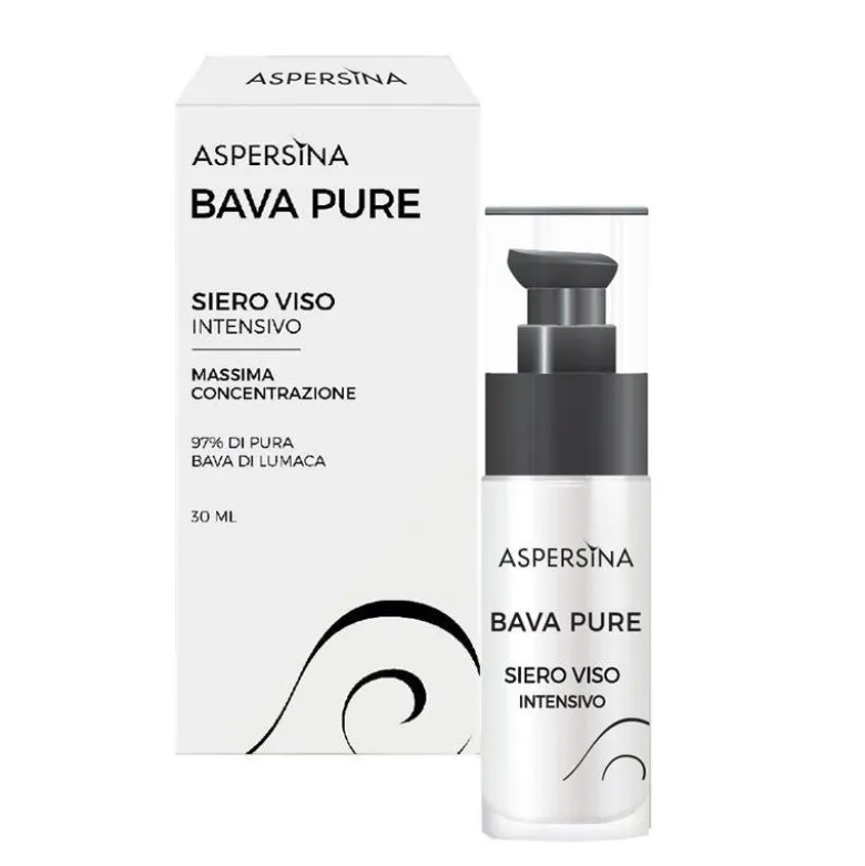 Aspersina Bava Pure Siero Viso Emolliente 30ml - Idratazione e Cura
