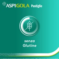 Aspi Gola Caramelle Antinfiammatorio per Gola Infiammata e Mal di gola 16 pastiglie Limone Miele