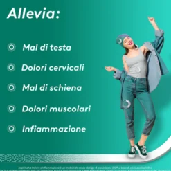 AspirinaAct Dolore e Infiammazione Antidolorifico Antinfiammatorio per Mal di Testa e Dolori 12 Cpr
