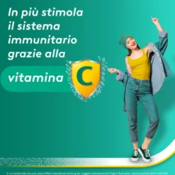 Aspirina C Antinfiammatorio Antidolorifico per Influenza Raffreddore e Febbre con Vitamina C 20 Cpr