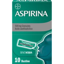 Aspirina in Granuli Senz'Acqua Antidolorifico e Antinfiammatorio contro Mal di Testa e Dolore 10 Bst