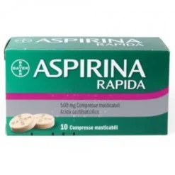 Aspirina Rapida 10 compresse masticabili 500mg