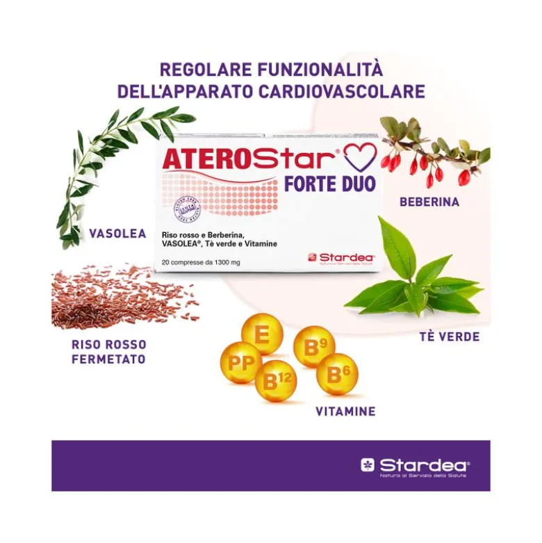Aterostar Forte Duo 20 Compresse: Integratore Benessere Ottimale