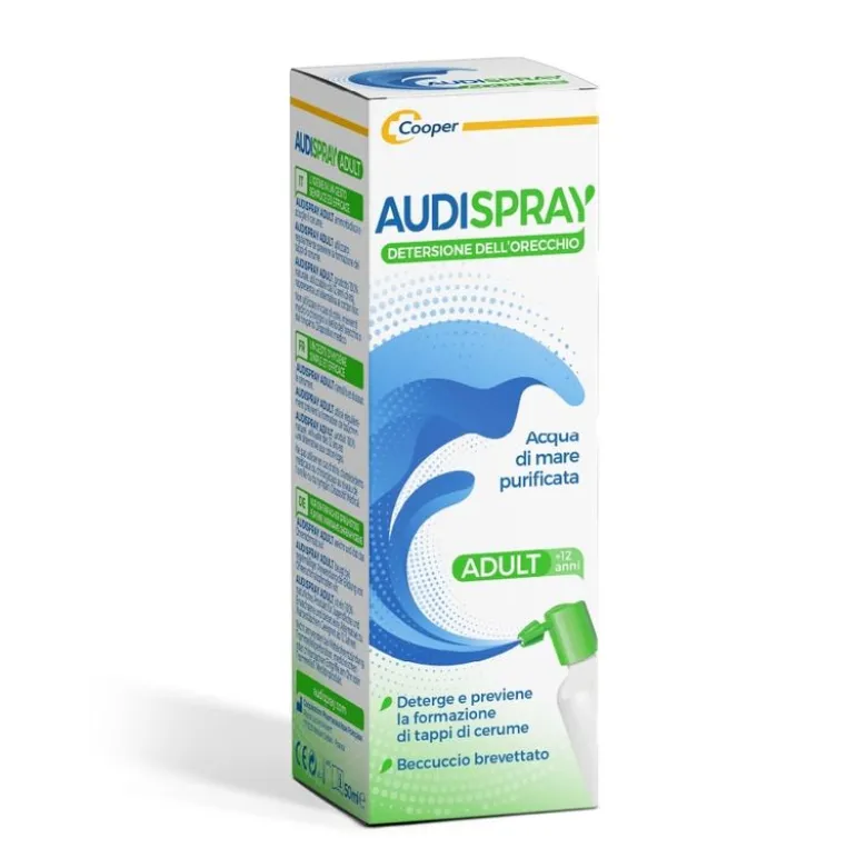 Audispray adulto igiene dell'orecchio 50ml