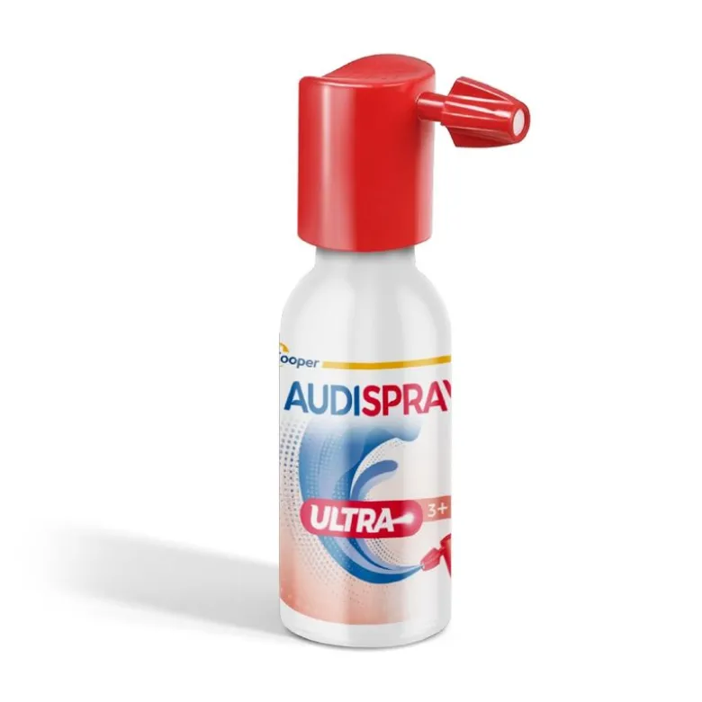 Audispray Ultra Trattamento Efficiente e delicato per rimuovere i tappi di cerume Spray 20ml