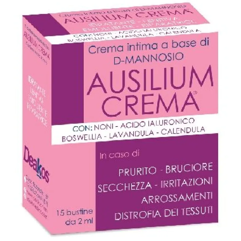 Ausilium Crema Intima idratante riparatrice e lenitiva 15 bustine