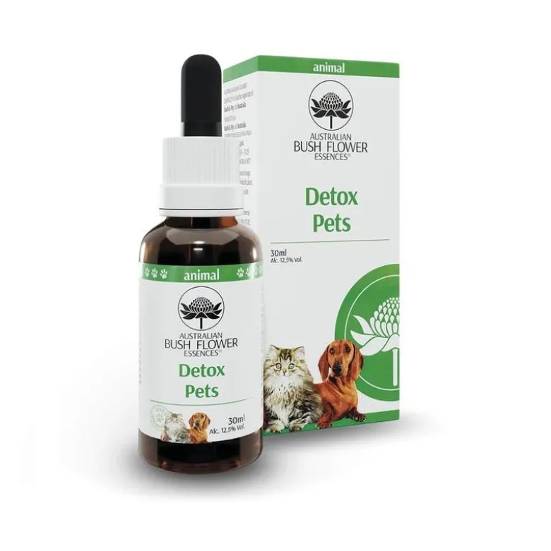 Australian Bush Flower Essences Detox Pets per cani e gatti 30ml