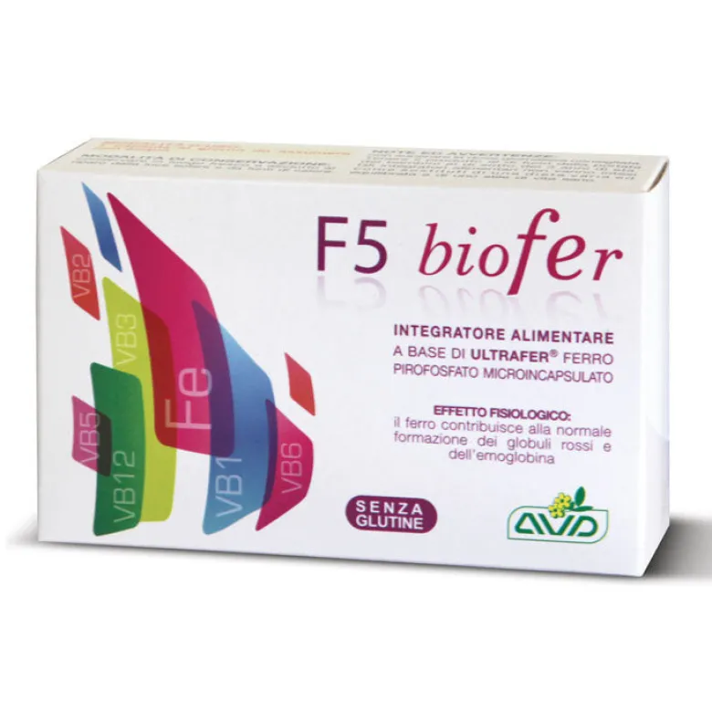 AVD Reform F5 Biofer integratore di ferro 30 capsule