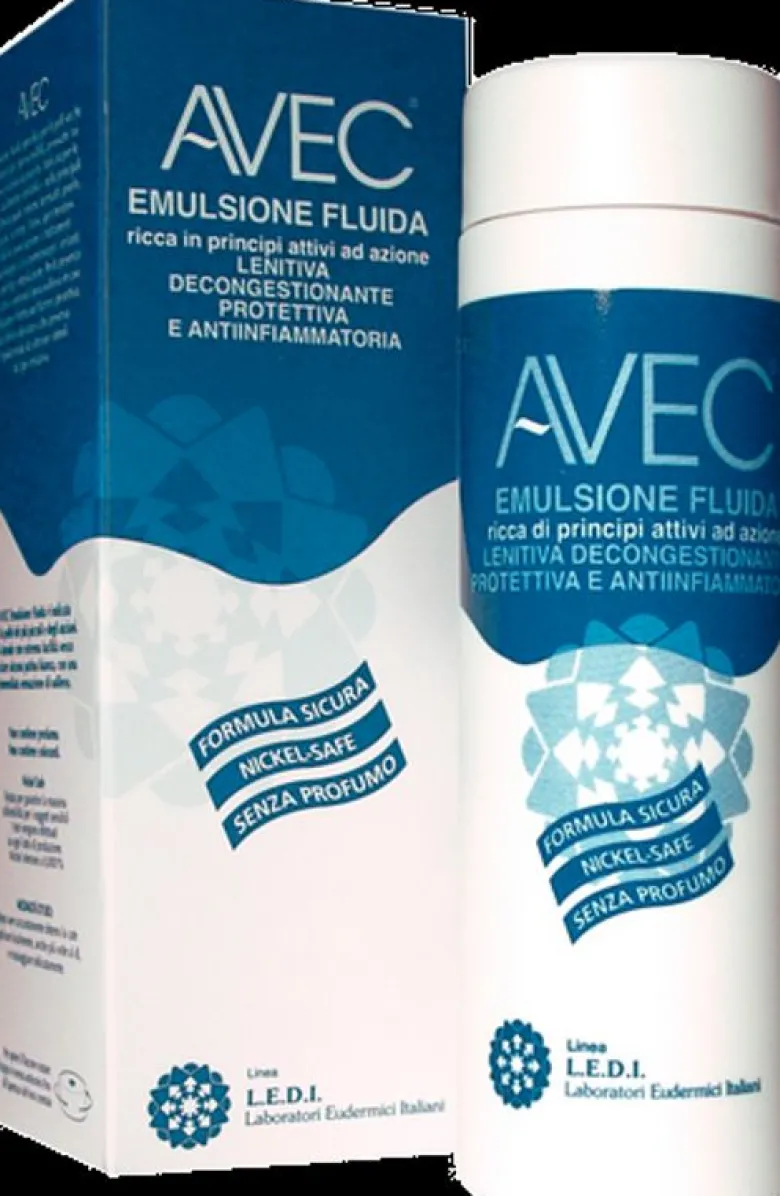 Avec Emulsione fluido lenitivo per pelli secche 200ml