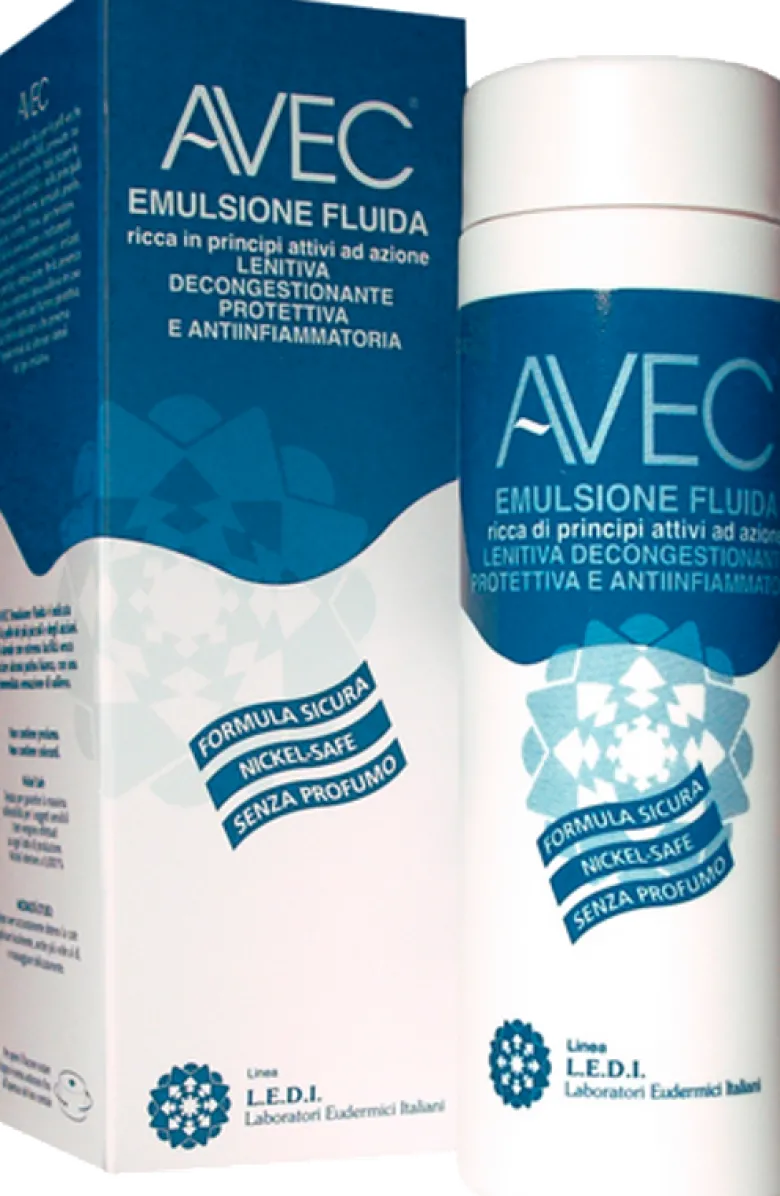 Avec Emulsione fluido lenitivo per pelli secche 200ml