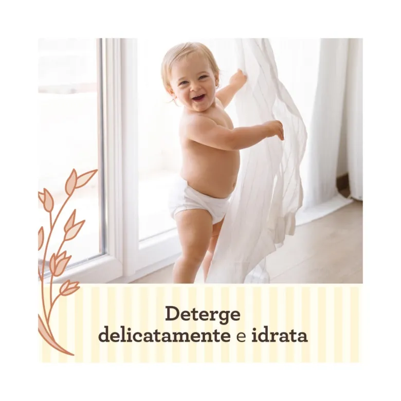Aveeno Baby Daily Care Bagnetto Corpo E Capelli per Pelli Delicate, Senza Solfati e Parabeni, 250 ml