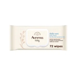 Aveeno Baby Daily Care Salviettine con Estratto di Avena e Aloe 72 Salviettine