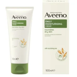 Aveeno Crema Idratante Viso e Corpo Daily Moisturising da Pelli Normali a Secche 100ml