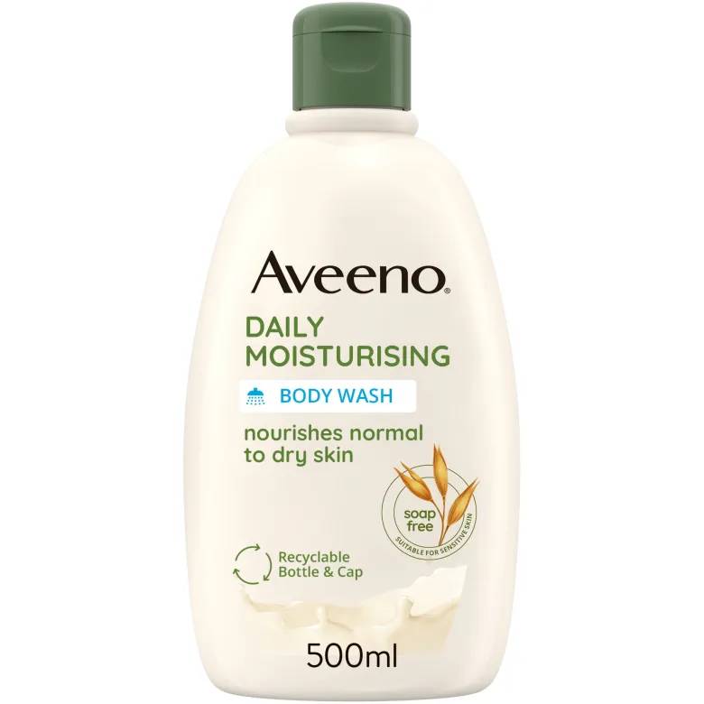 Aveeno Daily Moisturising Bagno doccia con profumazione delicata 500ml