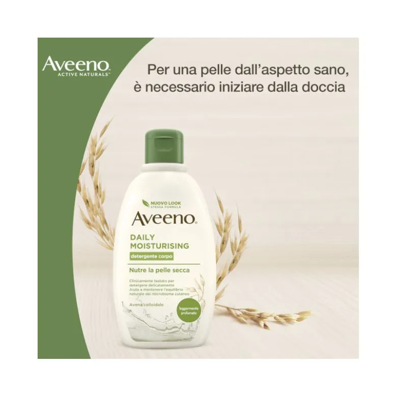 Aveeno Daily Moisturising Bagno doccia con profumazione delicata 500ml