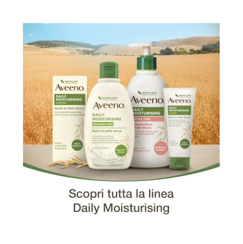 Aveeno Daily Moisturising Bagno doccia con profumazione delicata 500ml