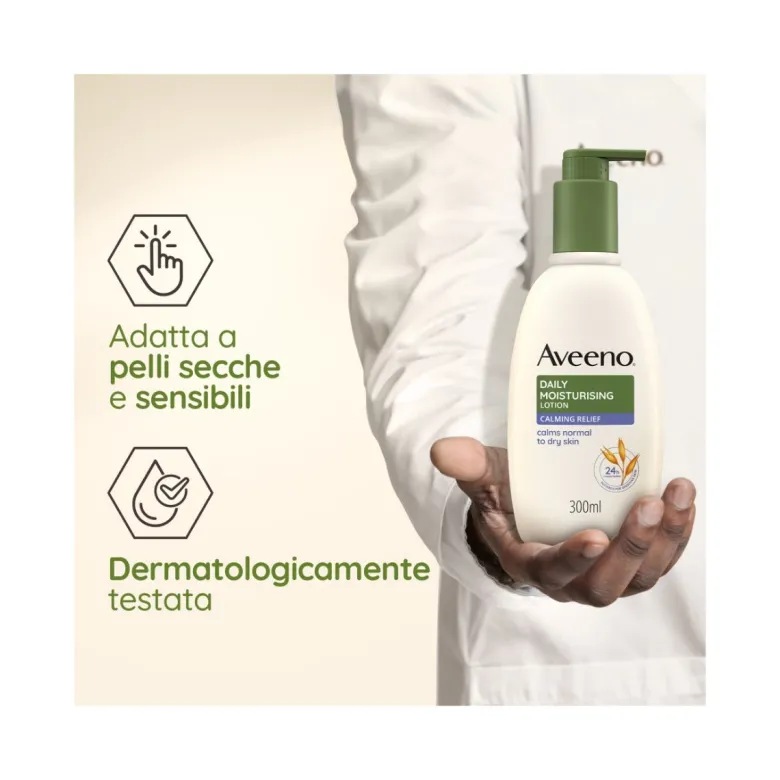 Aveeno Daily Moisturising Crema Idratante Corpo Lavanda 300ml