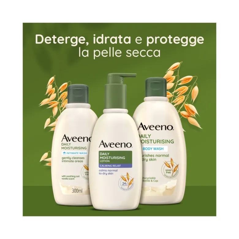 Aveeno Daily Moisturising Crema Idratante Corpo Lavanda 300ml