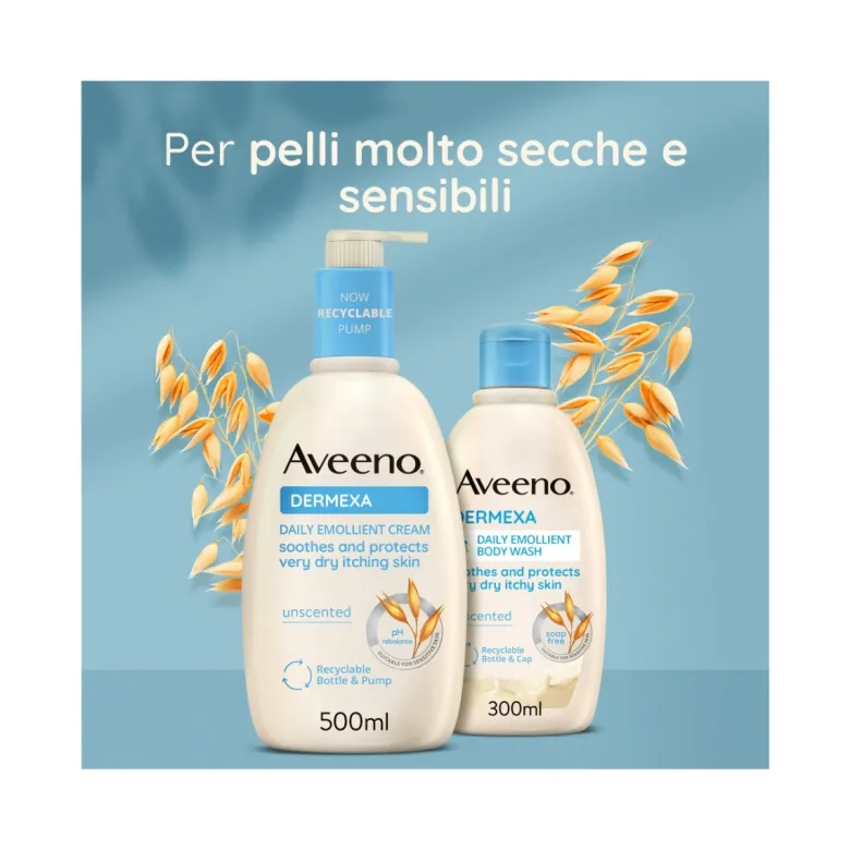 Aveeno Dermexa Crema Emolliente 200 ml