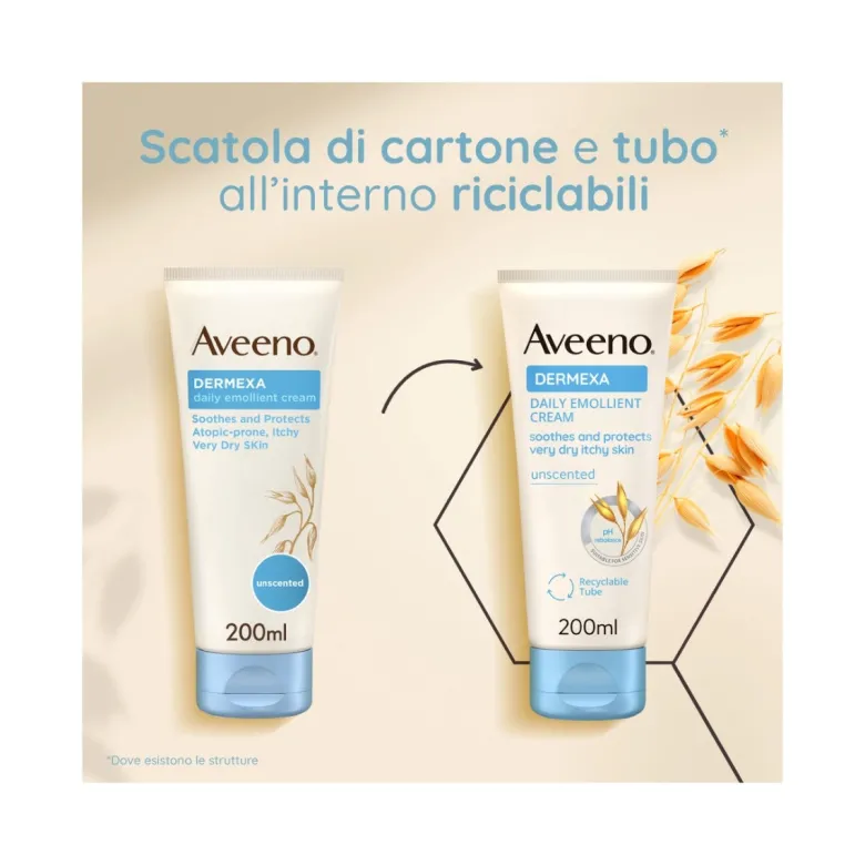 Aveeno Dermexa Crema Emolliente 200 ml