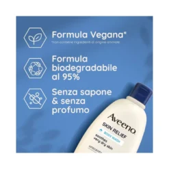 Aveeno Skin Relief Bagno doccia lenitivo per pelli secche 500ml