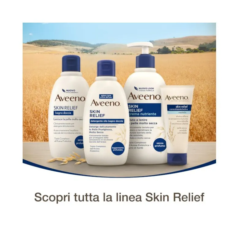 Aveeno Skin Relief Lotion crema lenitiva per pelli secche 500ml