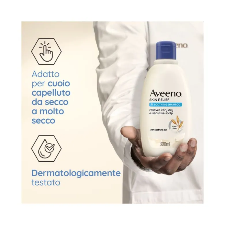 Aveeno Skin Relief shampoo lenitivo profumato 300ml