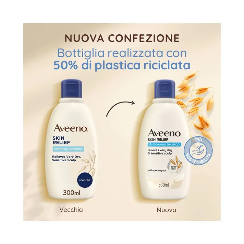 Aveeno Skin Relief shampoo lenitivo profumato 300ml
