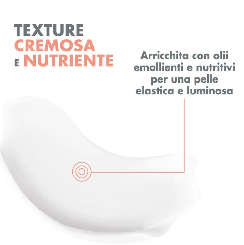 Avene Crema Viso Ricca Nutritiva Rivitalizzante per pelli secche 50ml