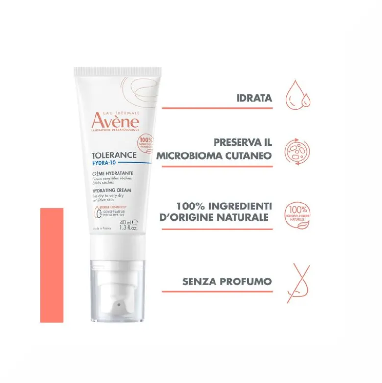 Avene Tolerance Hydra-10 Crema Idratante 40ml
