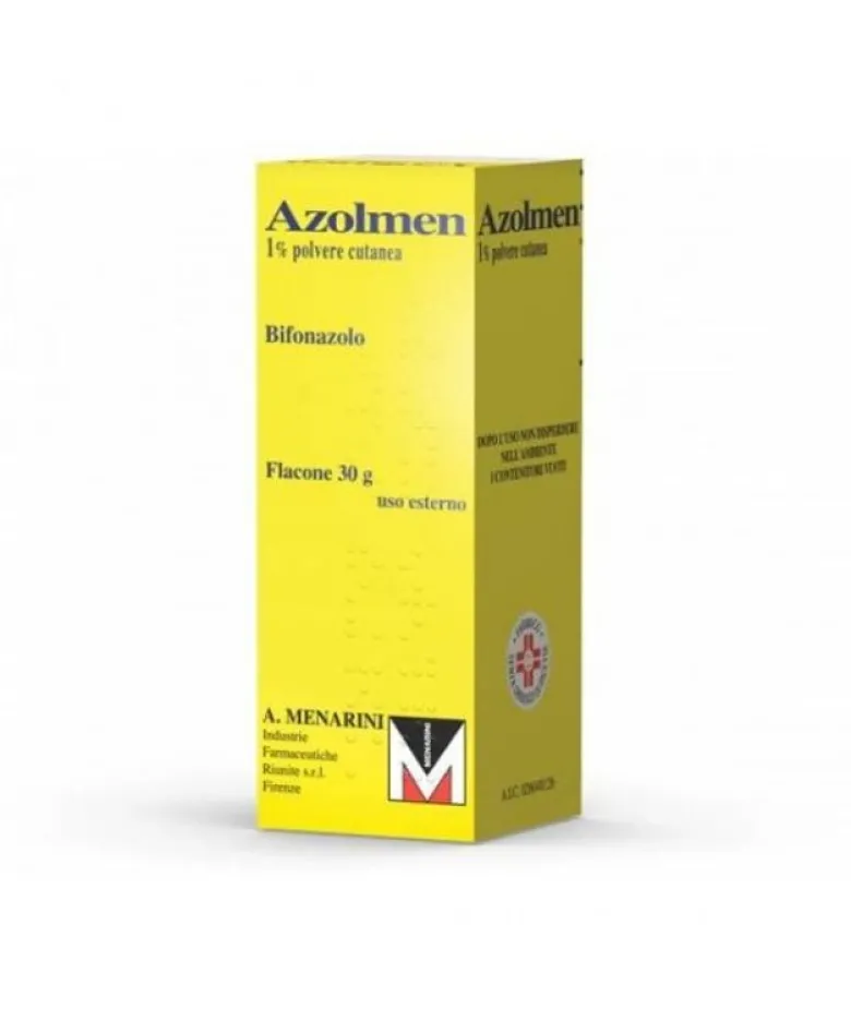 Azolmen 1% Polvere Cutanea antimicotico uso topico 30gr