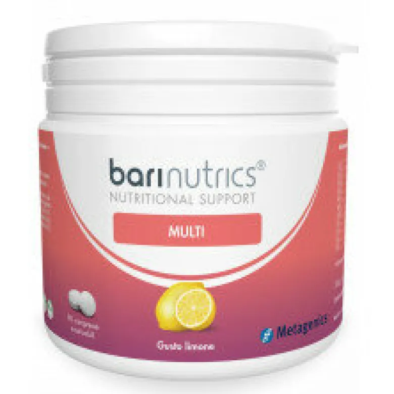 Barinutrics Multi integratore multivitaminico gusto limone 90 compresse masticabili