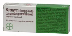 Becozym Vitamina B dosaggio alto 20 compresse gastroresistenti