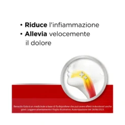 Benactiv Gola Spray Indicato per Mal di Gola 15ml