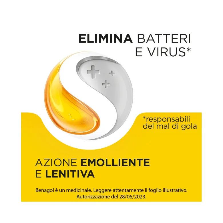 Benagol Miele E Limone 36 Pastiglie Mal Di Gola