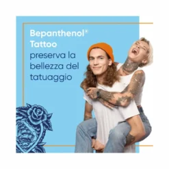 Bepanthenol Tattoo Detergente Delicato per Tatuaggi con Pantenolo Gel Senza Sapone 200ml