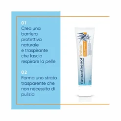 Bepanthenol Tattoo Pasta Trattamento Intensivo Tatuaggio con Pantenolo Idrata Rigenera la Pelle 100g