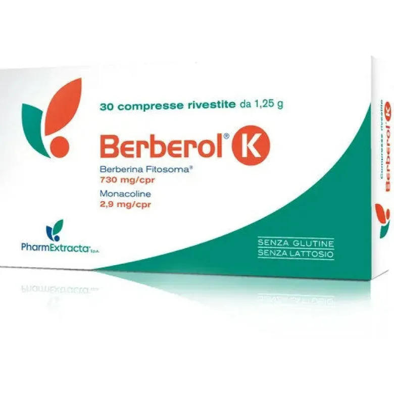 Berberol K 30 Compresse Supporto Metabolico Naturale