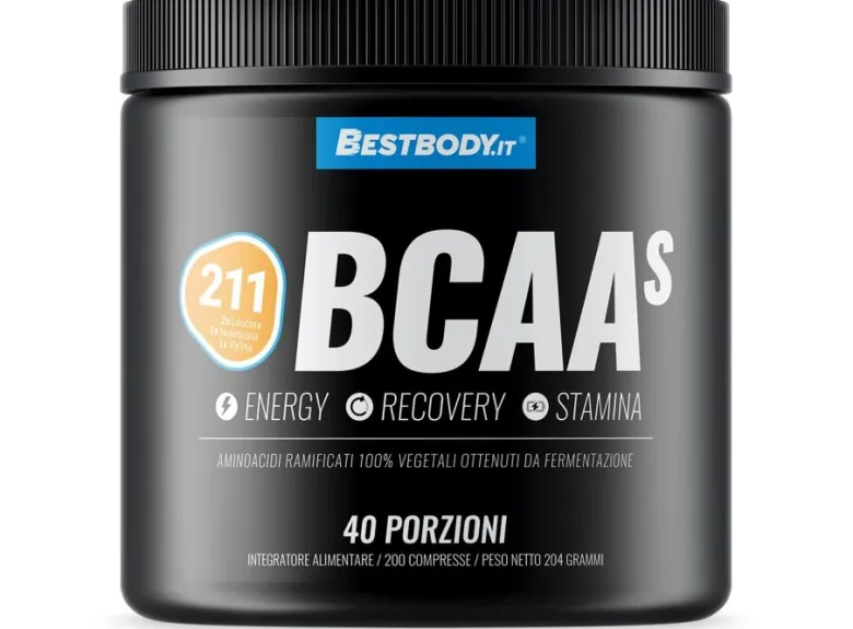 Bestbody BCAAs 2:1:1 Aminoacidi Ramificati 200 Compresse