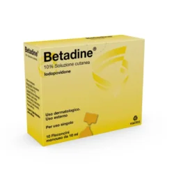 Betadine 10% Soluzione Cutanea 10 flaconcini monouso da 10ml