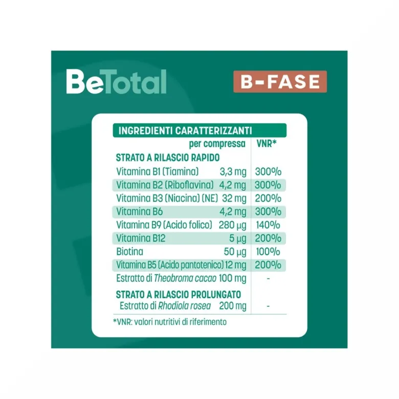 Be-Total B-Fase 20 Compresse - Integratore Vitamine B
