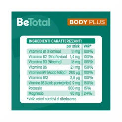 Be-Total Body Plus Integratore Magnesio Potassio Vitamina B