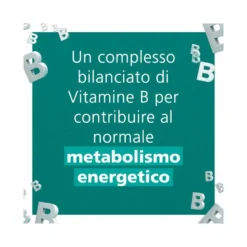 Be-Total Integratore Alimentare Vitamina B/B3/B12 Acido Folico Energia Per Adulti 20 Compresse