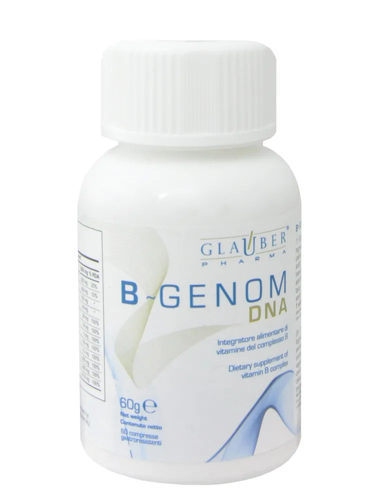 B-GENOM DNA Vitamine B 60 Compresse
