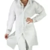 Bhealty Camice Laboratorio Bianco Traspirante Idrorepellente Monouso Large
