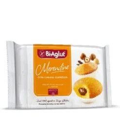 BiAglut Merendine Crema al Gianduia merenda senza glutine 200g